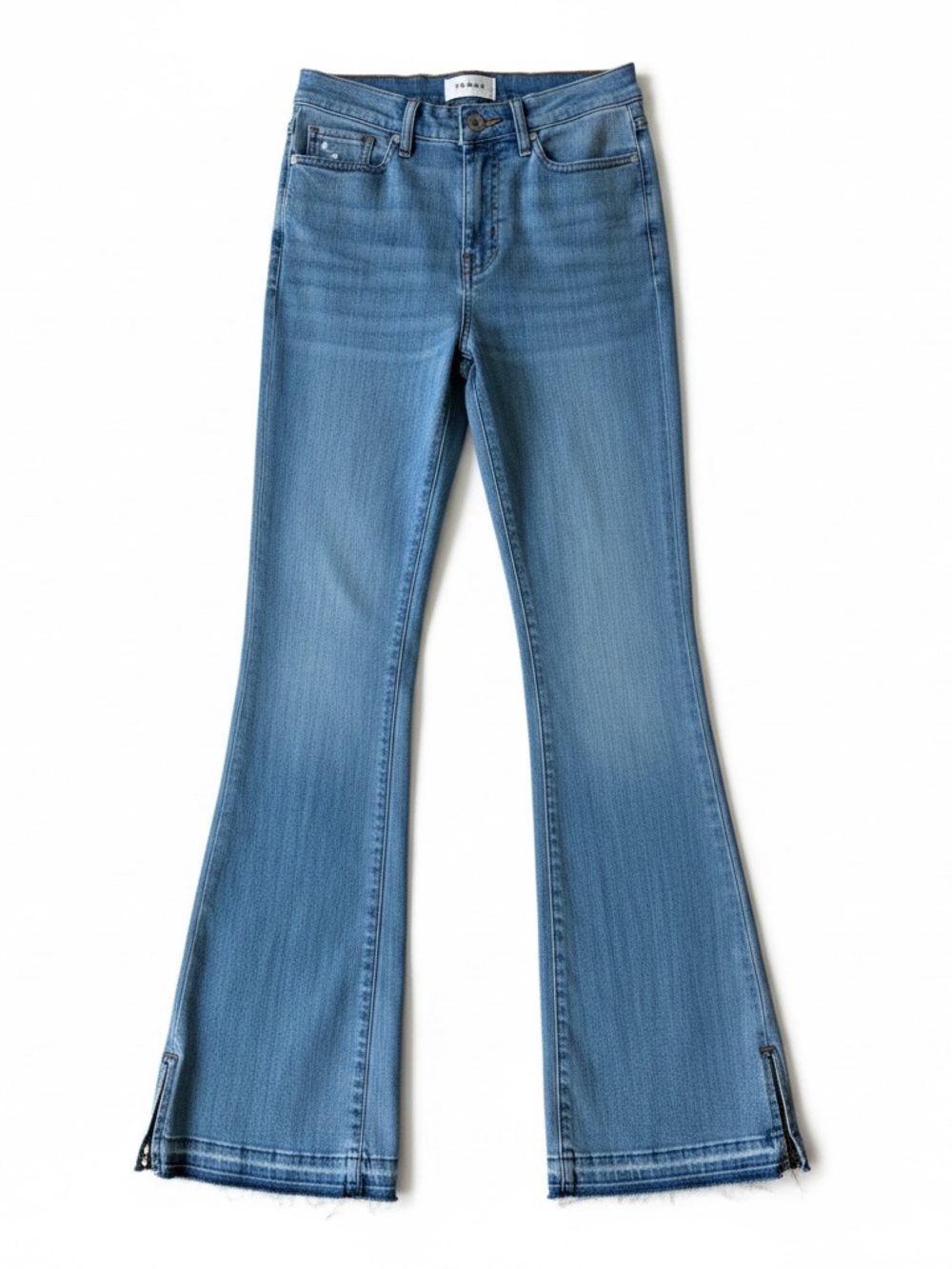 Frame High Rise Skinny Flare Jeans